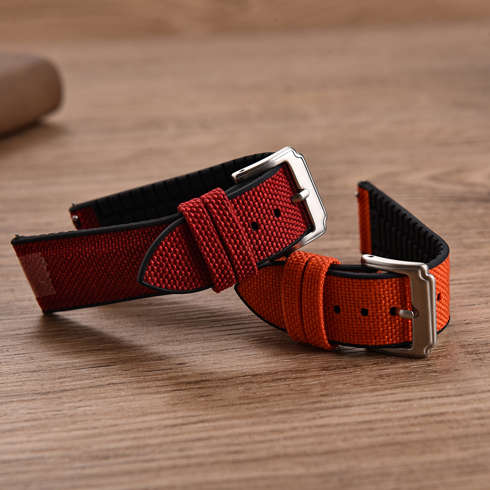New Design Sailcloth Rubber St - Canvas Strap Watch ulasan dan harga