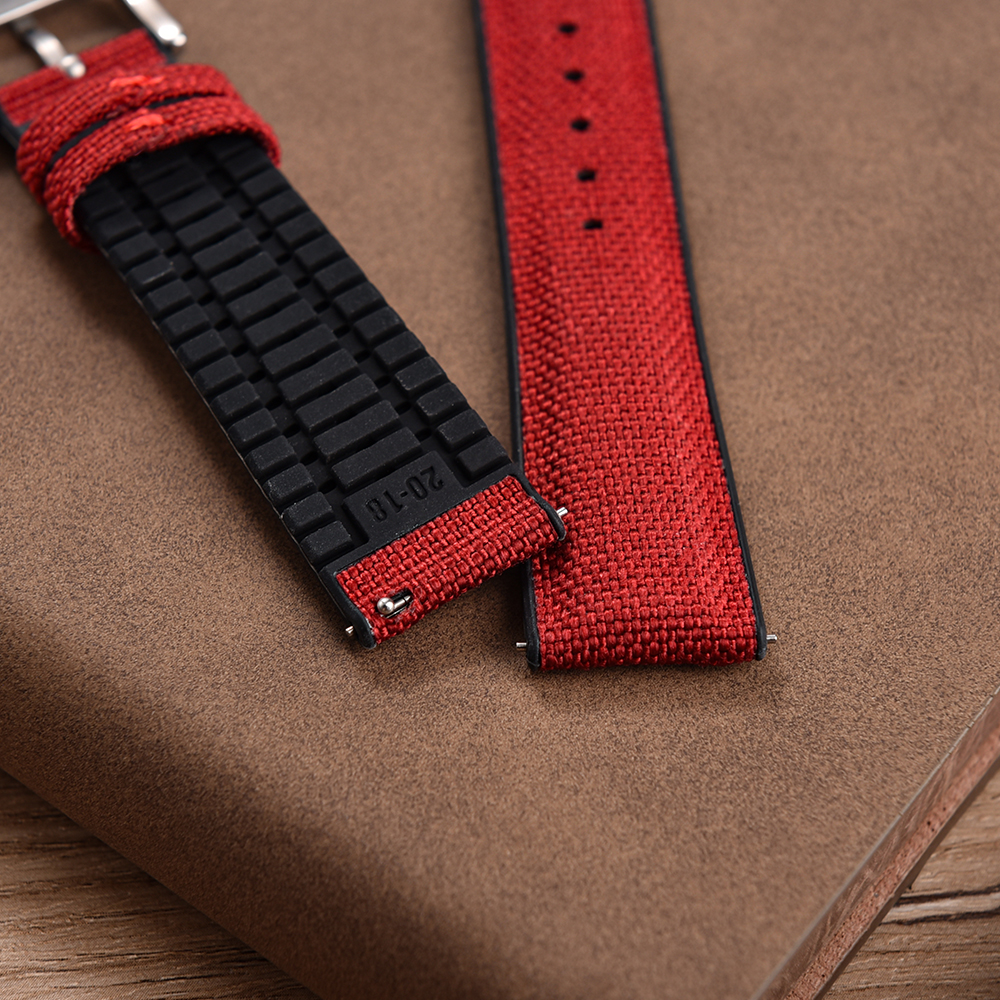 New Design Sailcloth Rubber St - Canvas Strap Watch ulasan dan harga
