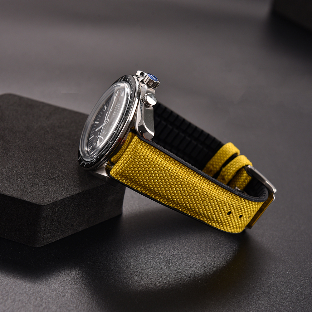 New Design Sailcloth Rubber St - Canvas Strap Watch ulasan dan harga