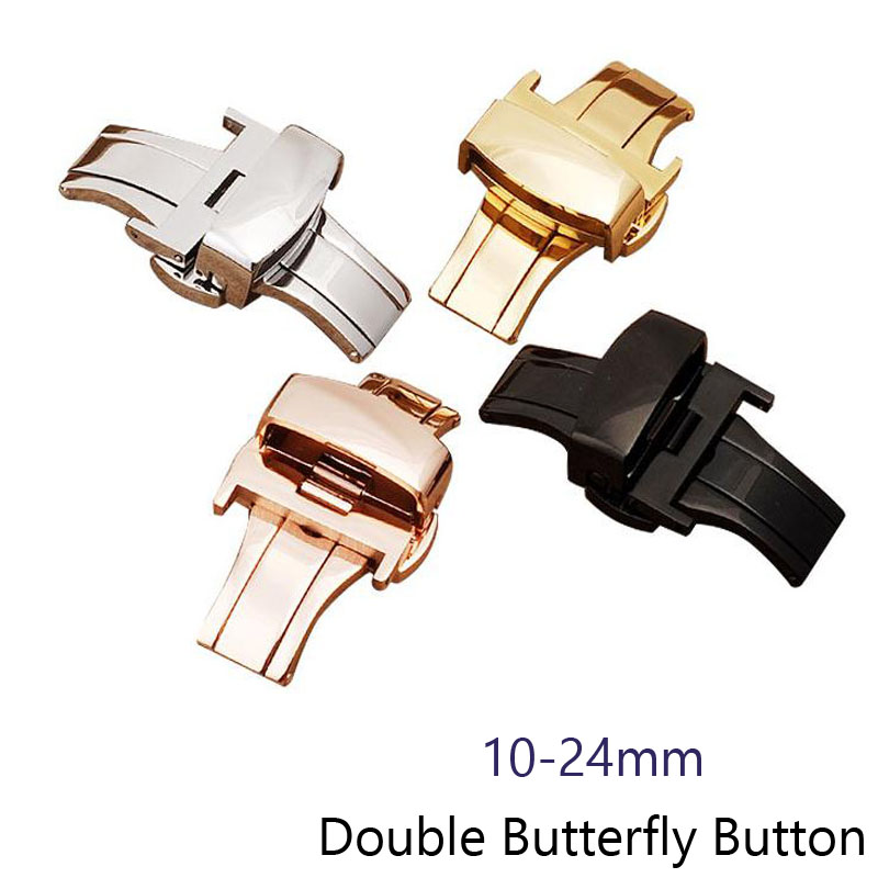 Automatic Double Click Butterf - Butterfly Clasp Deployant ulasan dan harga