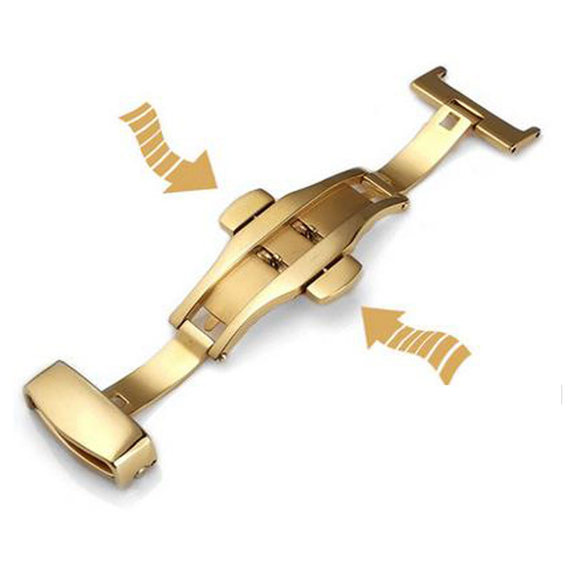 Automatic Double Click Butterf - Butterfly Clasp Deployant ulasan dan harga