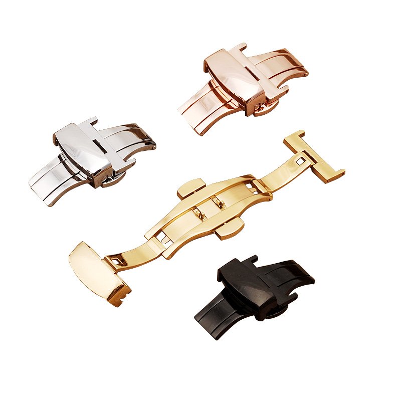 Automatic Double Click Butterf - Butterfly Clasp Deployant ulasan dan harga