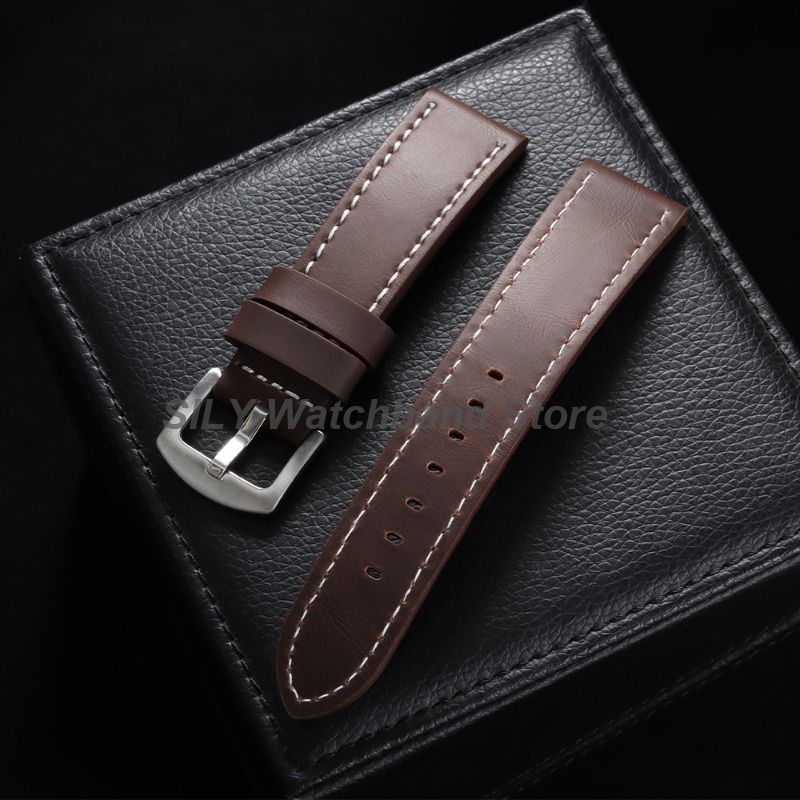 Genuine Leather Watchband 18mm - Canvas Strap Watch ulasan dan harga
