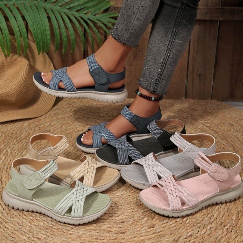 Women Sport Sandals Velcro Clo - Sport Loop Velcro ulasan dan harga