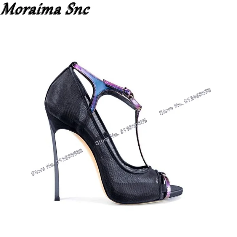Moraima Snc Air Mesh T Strap M - Mesh Strap Metal ulasan dan harga