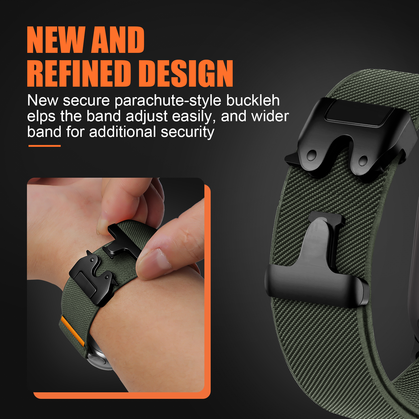 Straps For Apple Watch ultra 2 - Parachute Strap Elastic ulasan dan harga