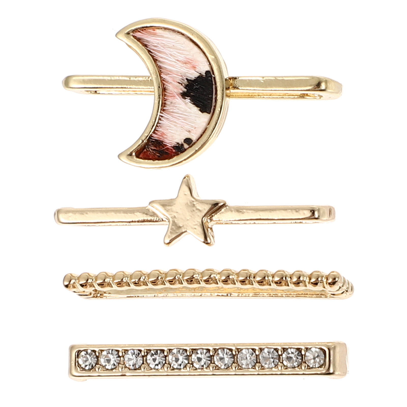 4Pcs Watch Band Charms Exquisi - Silicone Band Women ulasan dan harga