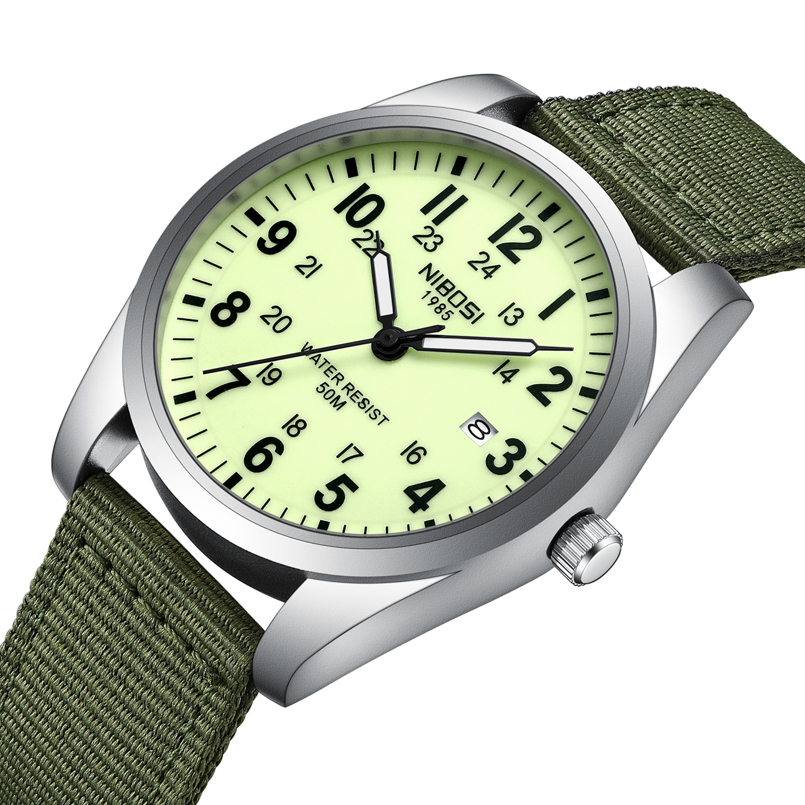 NIBOSI Mens Watches Analog Mil - Tropic Strap Vintage ulasan dan harga