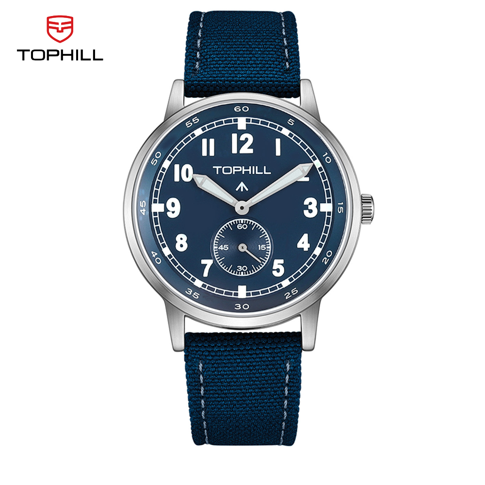 2025 New TOPHILL TW099G 40mm B - Canvas Strap Watch ulasan dan harga