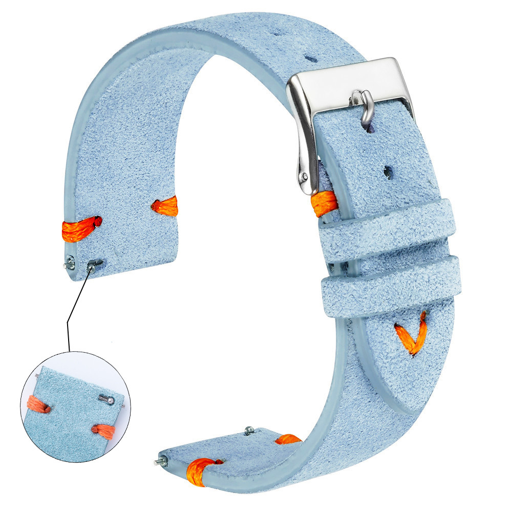 Suede Watch Straps 18mm 20mm H - Suede Strap Watch ulasan dan harga
