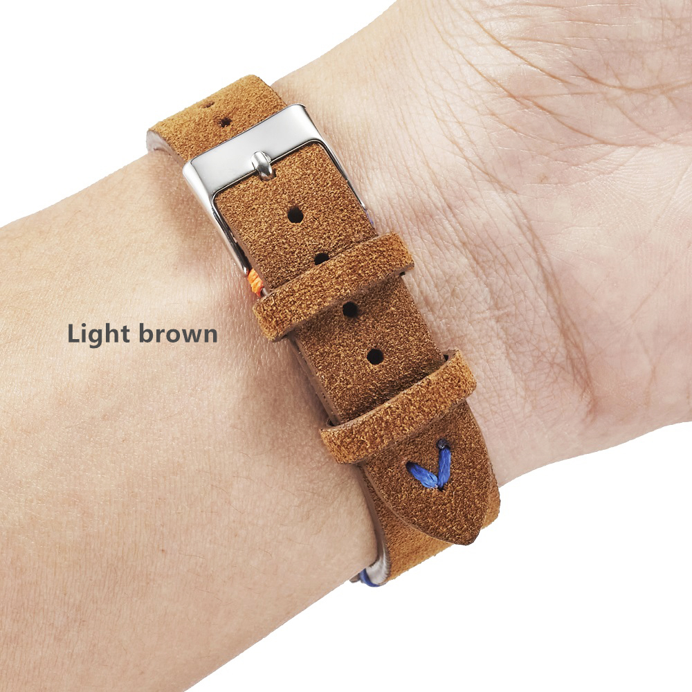 Suede Watch Straps 18mm 20mm H - Suede Strap Watch ulasan dan harga