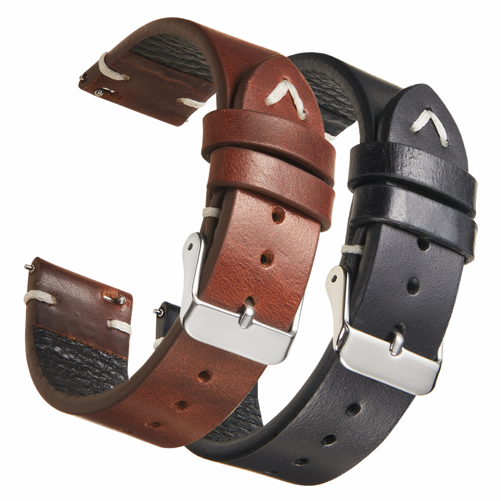 Vintage Genuine 18mm 19mm 20mm - Suede Strap Watch ulasan dan harga