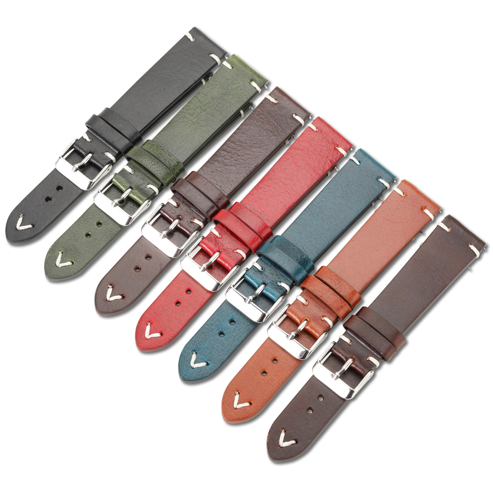 Vintage Genuine 18mm 19mm 20mm - Suede Strap Watch ulasan dan harga