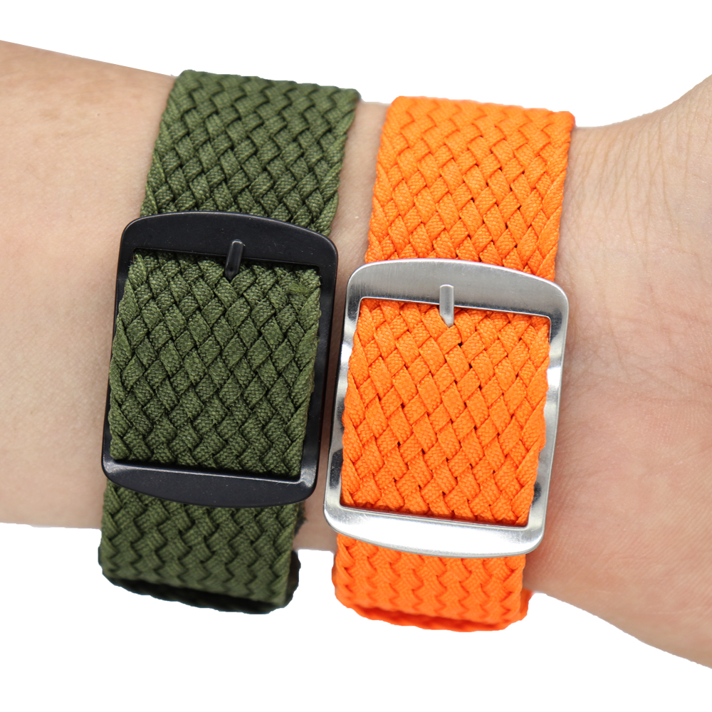 Watchband 18 20 22mm For Perlo - Perlon Strap Woven ulasan dan harga