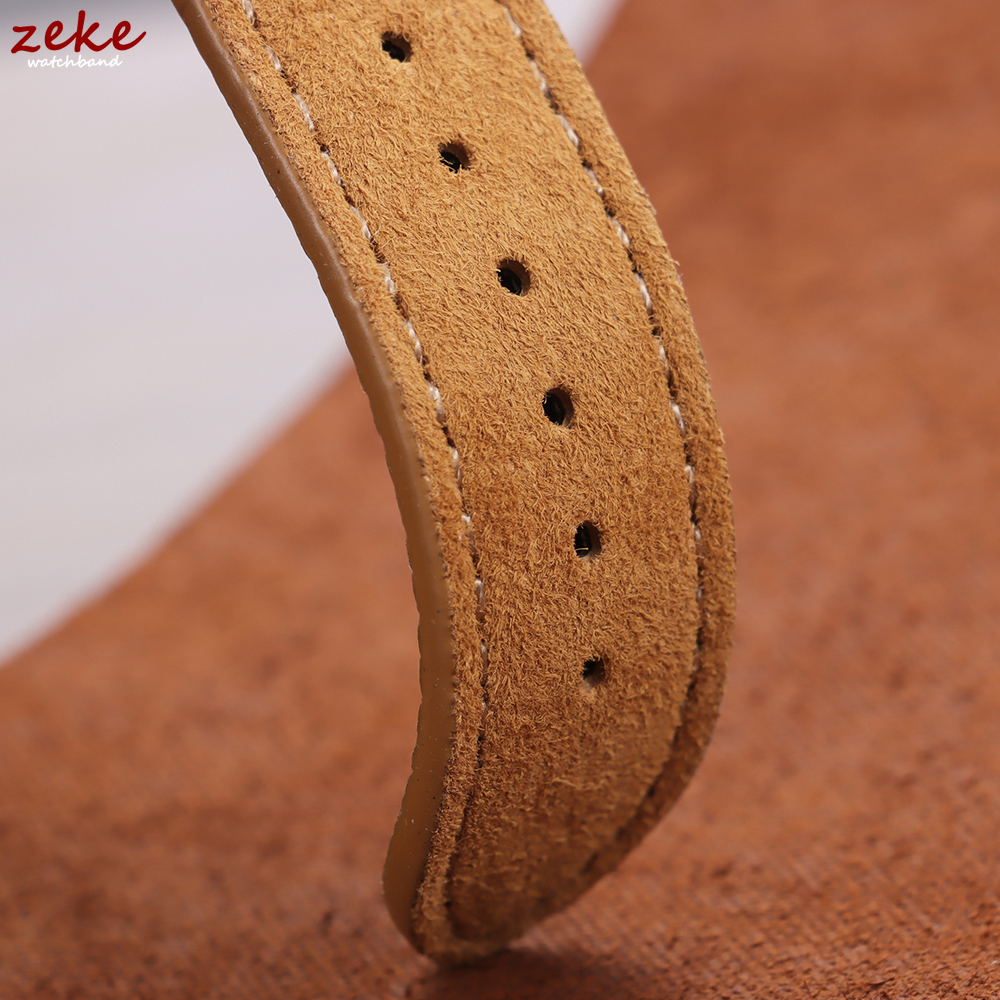 20mm Vintage Suede Cowhide Wat - Suede Strap Watch ulasan dan harga