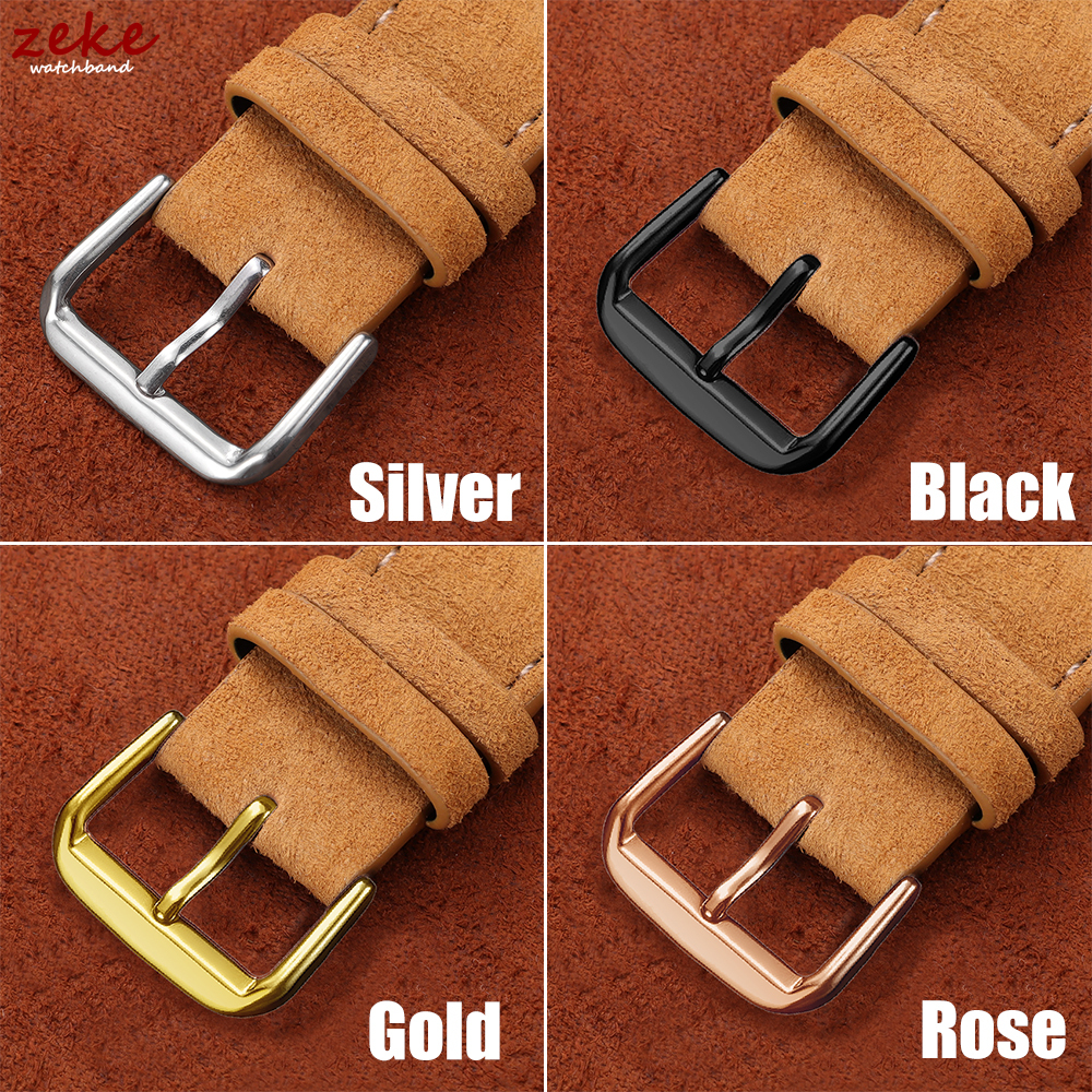 20mm Vintage Suede Cowhide Wat - Suede Strap Watch ulasan dan harga