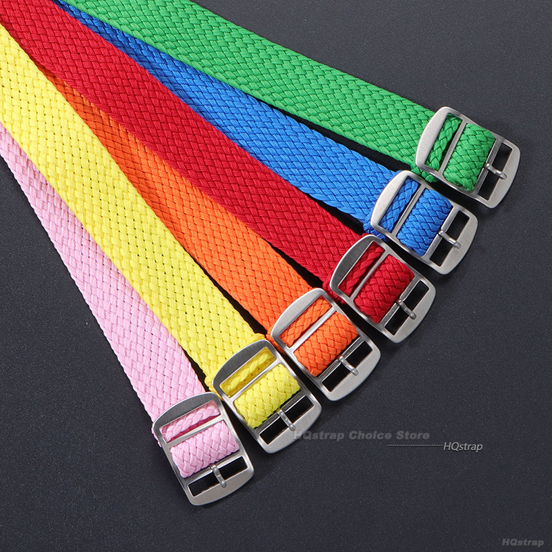 16mm 18mm 20mm 22mm Strap for  - Perlon Strap Woven ulasan dan harga