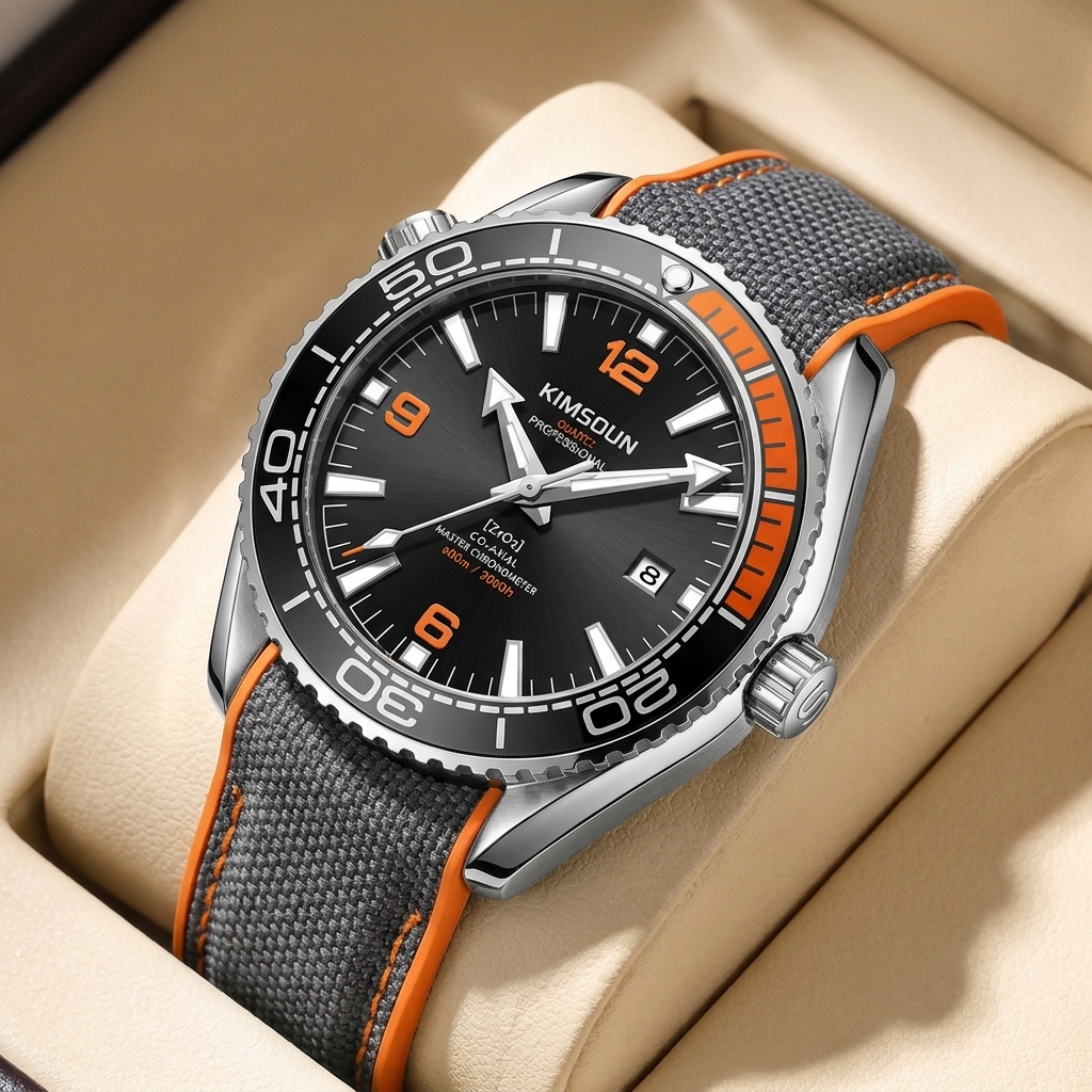 1 piece sporty men's watch wit - Canvas Strap Watch ulasan dan harga