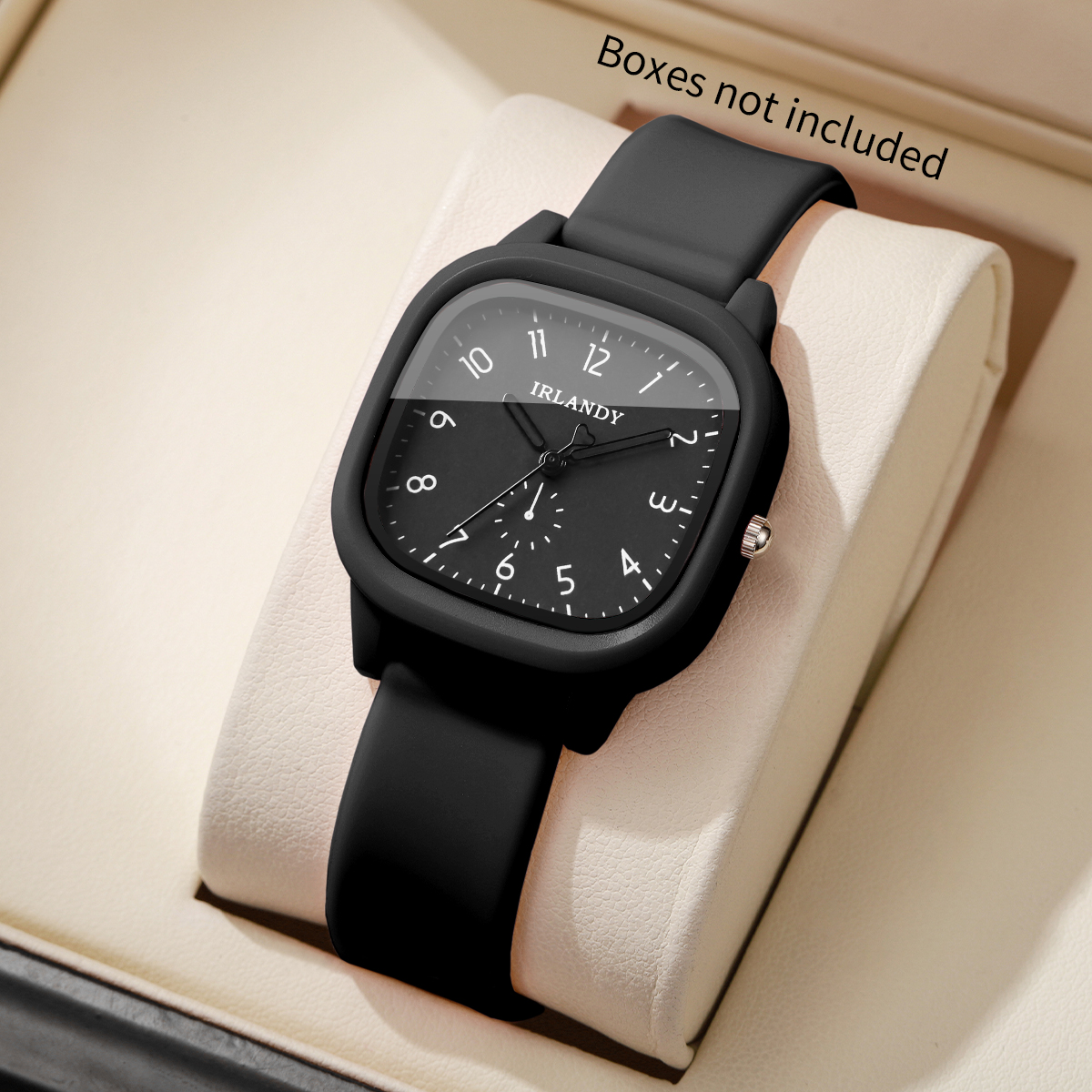 Fashion Square Women Quartz Wa - Silicone Band Women ulasan dan harga