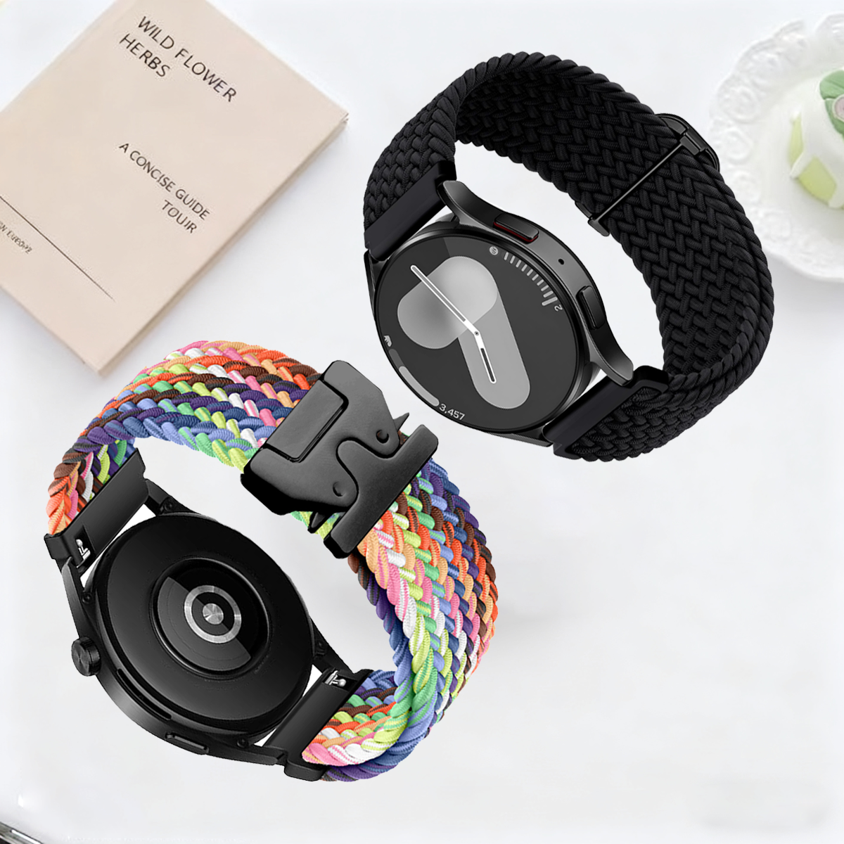 2Pcs 18/20/22 Braided Elastic  - Parachute Strap Elastic ulasan dan harga