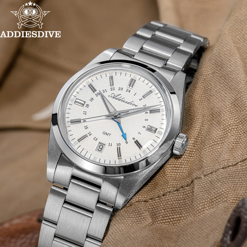 ADDIESDIVE Hot Brand 36mm Luxu - Stainless Bracelet Diver ulasan dan harga