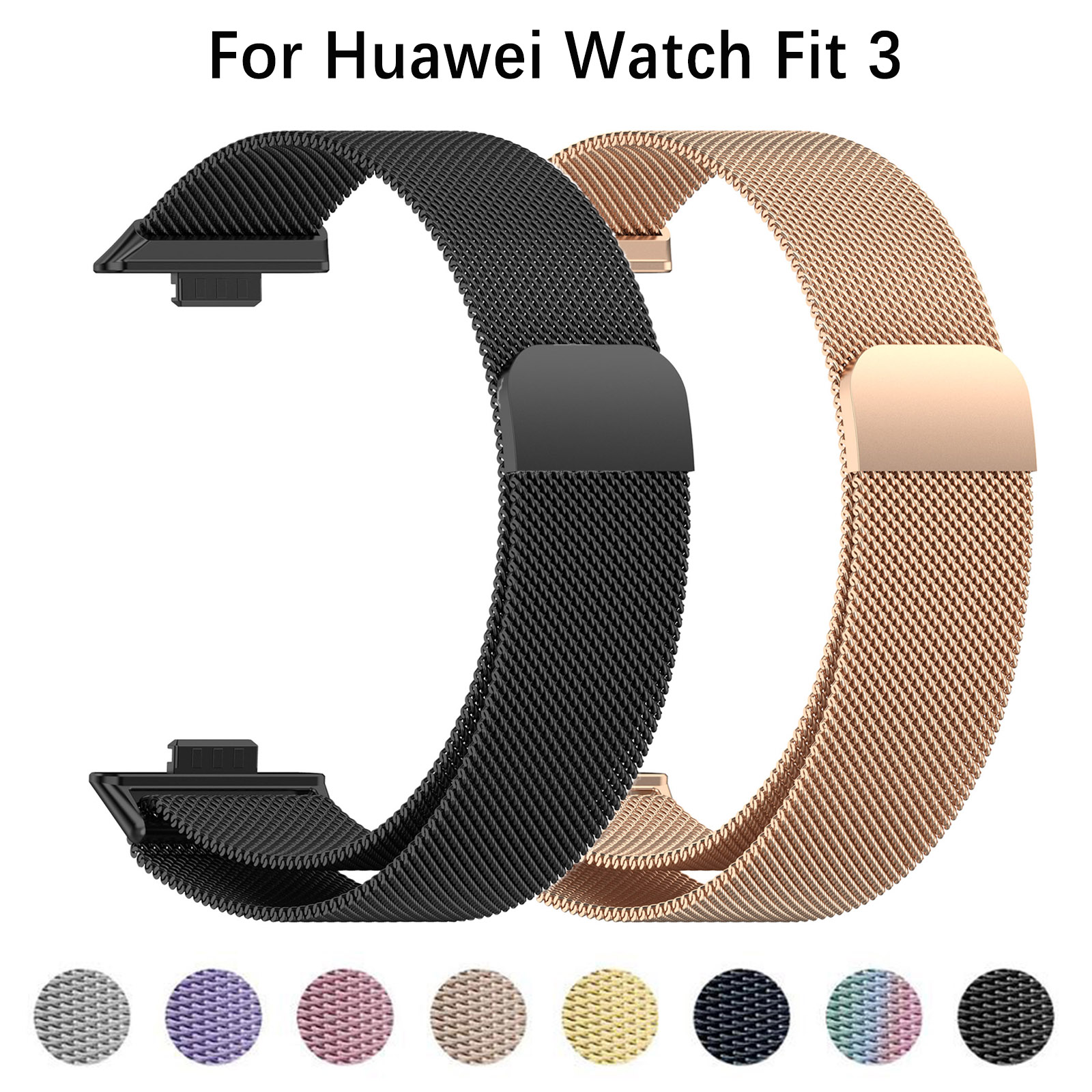 Milanese Loop Strap for Huawei - Milanese Loop Magnetic ulasan dan harga