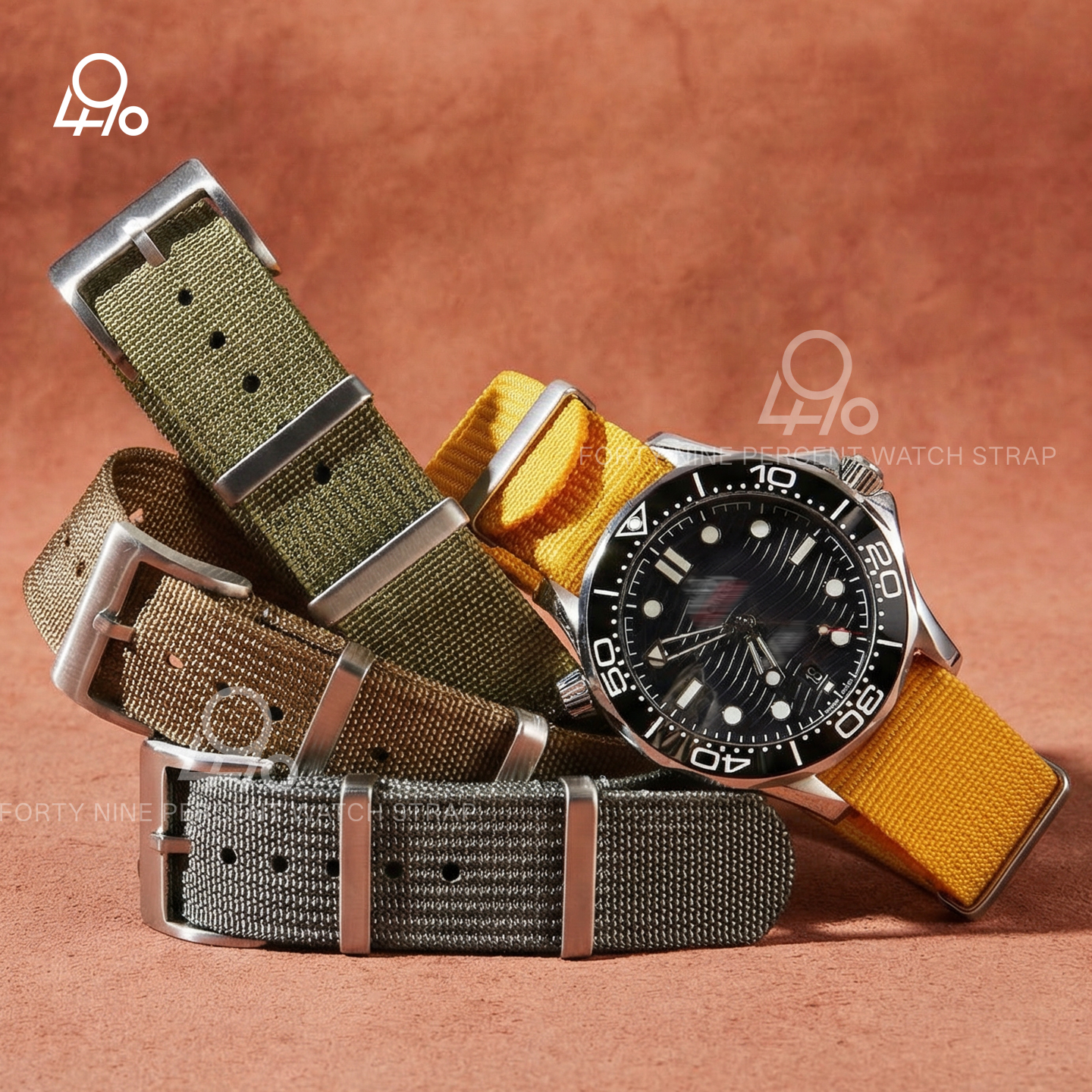 High Quality Fabric Watchband  - Canvas Strap Watch ulasan dan harga