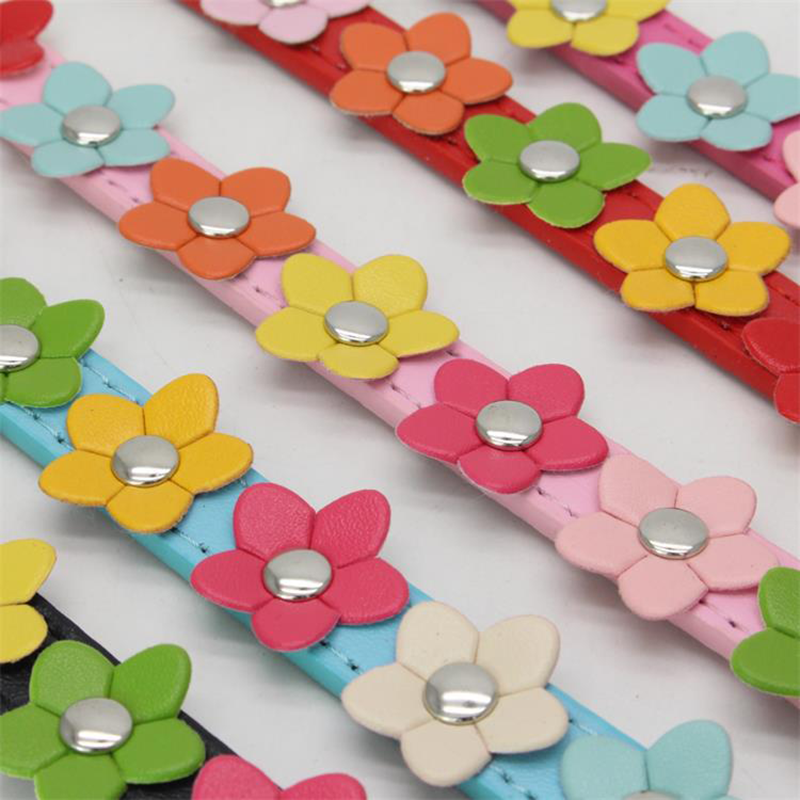 Pu Leather Colorful Flower Stu - Leather Strap Quick Release ulasan dan harga