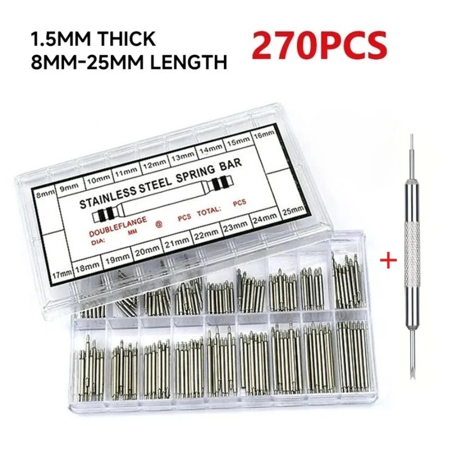 270pcs/Box Strainless Steel Sp - Spring Bar Tool Set ulasan dan harga