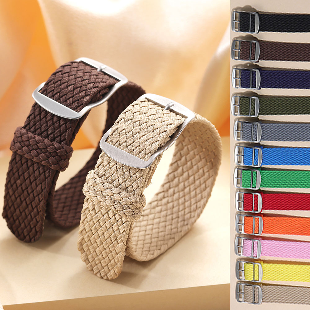 Nylon Woven Canvas Watch Band  - Perlon Strap Woven ulasan dan harga