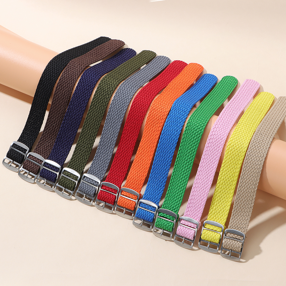 Nylon Woven Canvas Watch Band  - Perlon Strap Woven ulasan dan harga