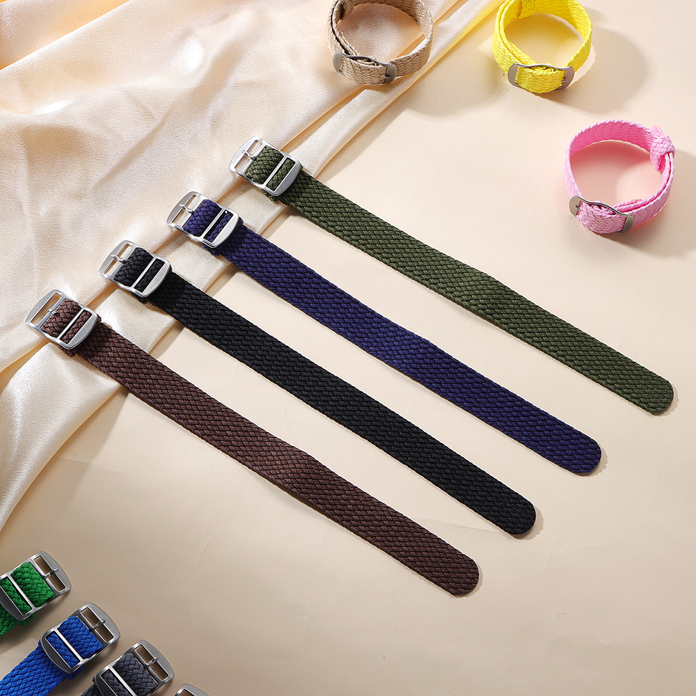 Nylon Woven Canvas Watch Band  - Perlon Strap Woven ulasan dan harga