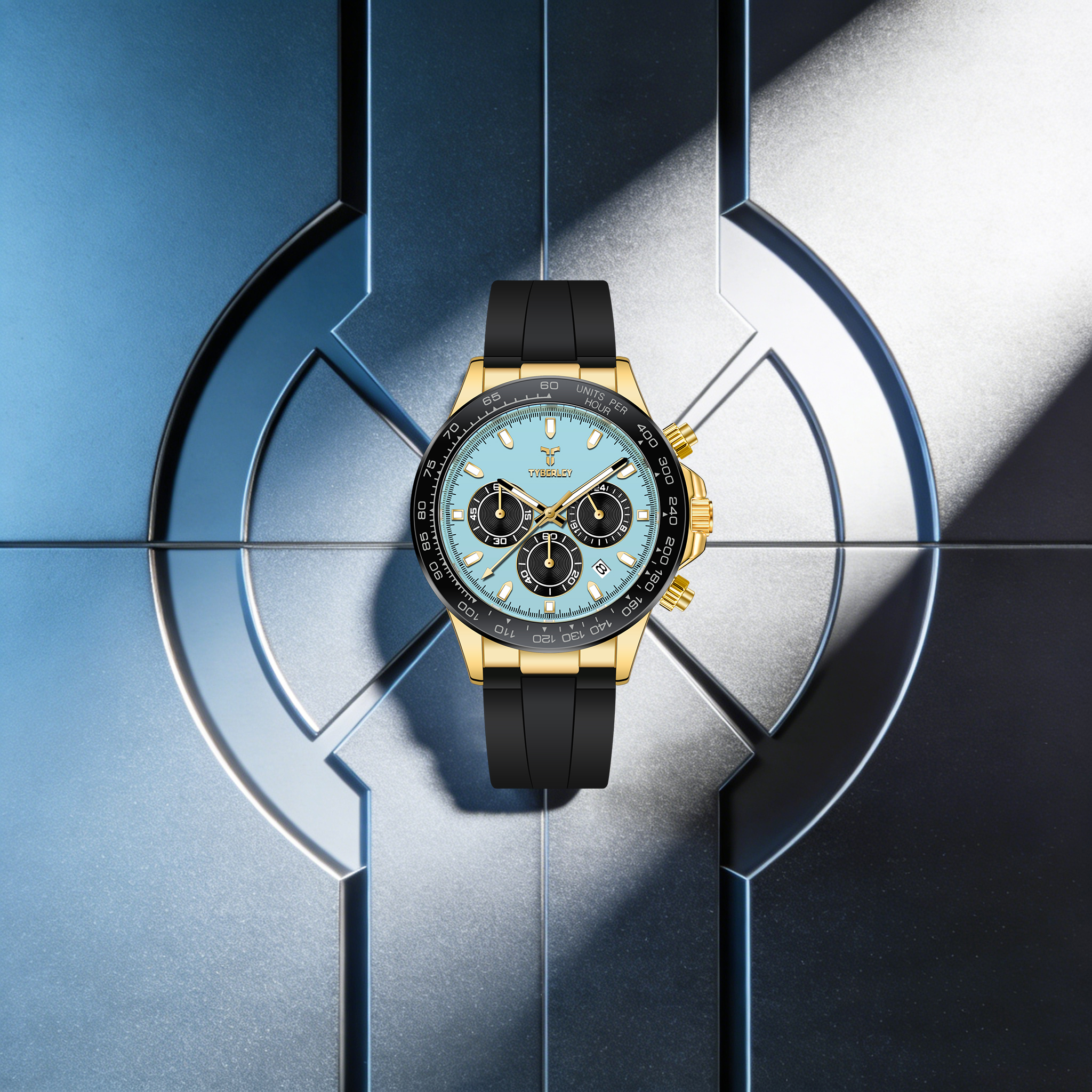 TYBERLEY Sophisticated Eleganc - Rubber Strap Diver ulasan dan harga