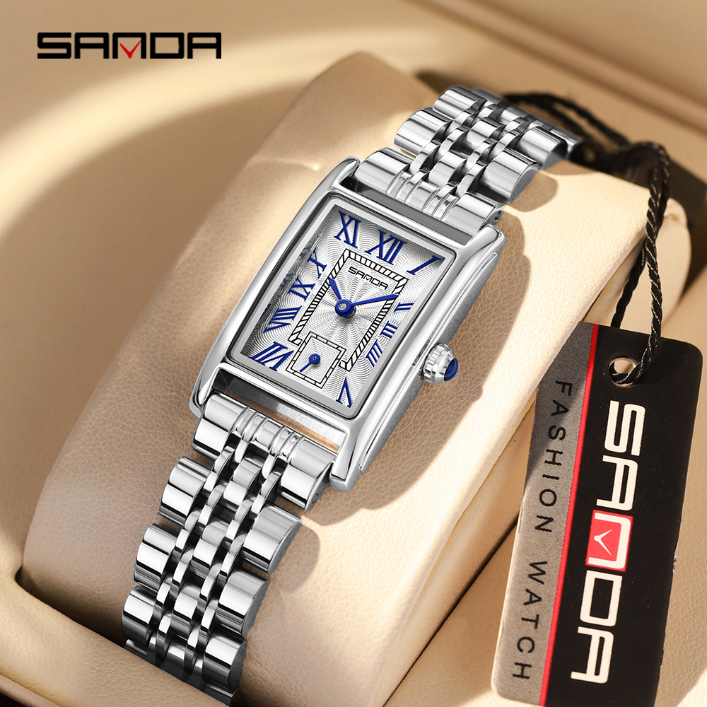 Fashion SANDA 1116 New Elegant - Stainless Bracelet Diver ulasan dan harga