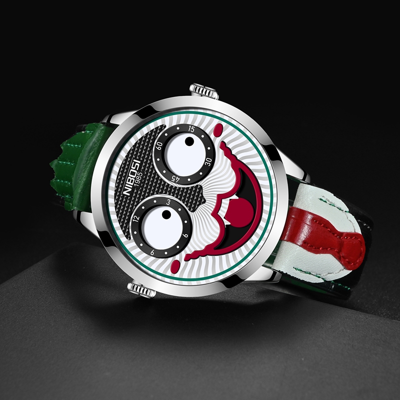 Cool Joker Watch Men Classic M - Leather Watch Band Men ulasan dan harga