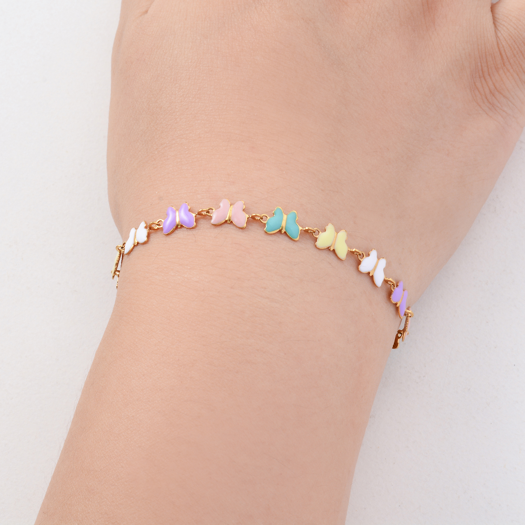 1Pcs Stainless Steel For Women - Butterfly Clasp Deployant ulasan dan harga