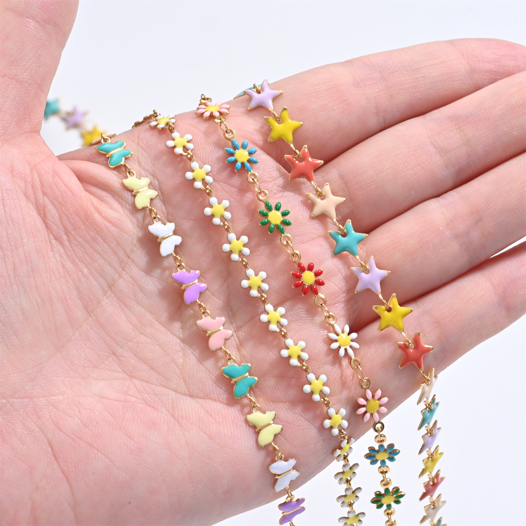 1Pcs Stainless Steel For Women - Butterfly Clasp Deployant ulasan dan harga