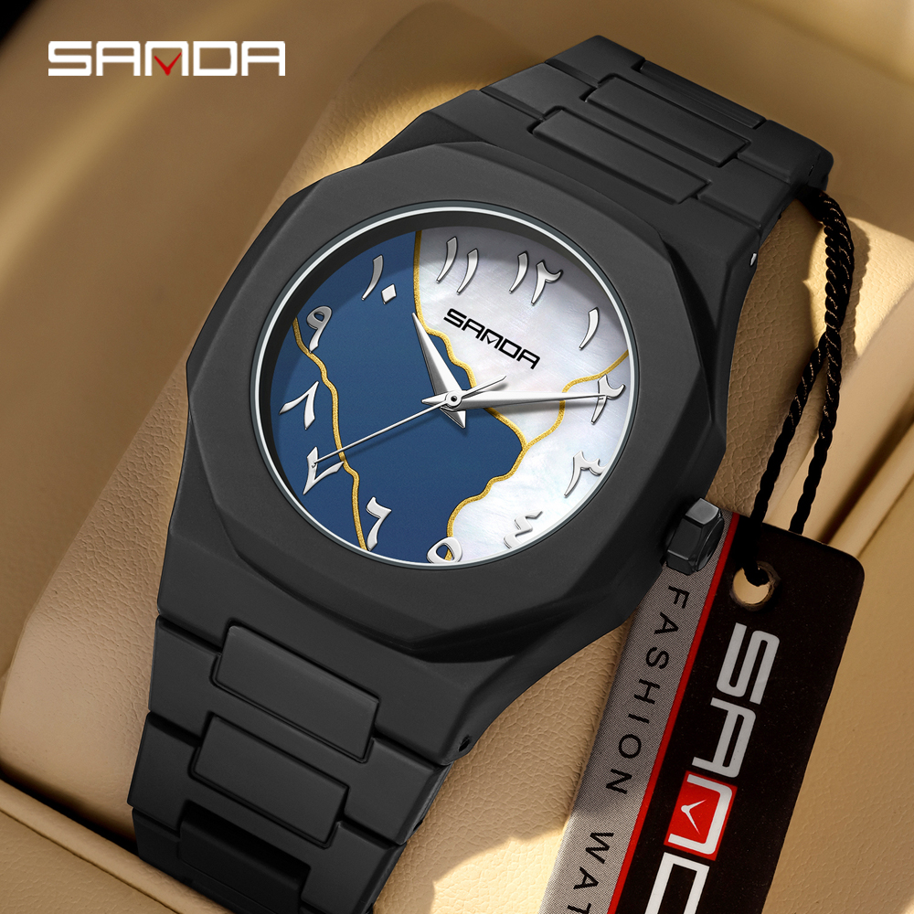 2025 SANDA Fashion Men's and W - Rubber Strap Diver ulasan dan harga
