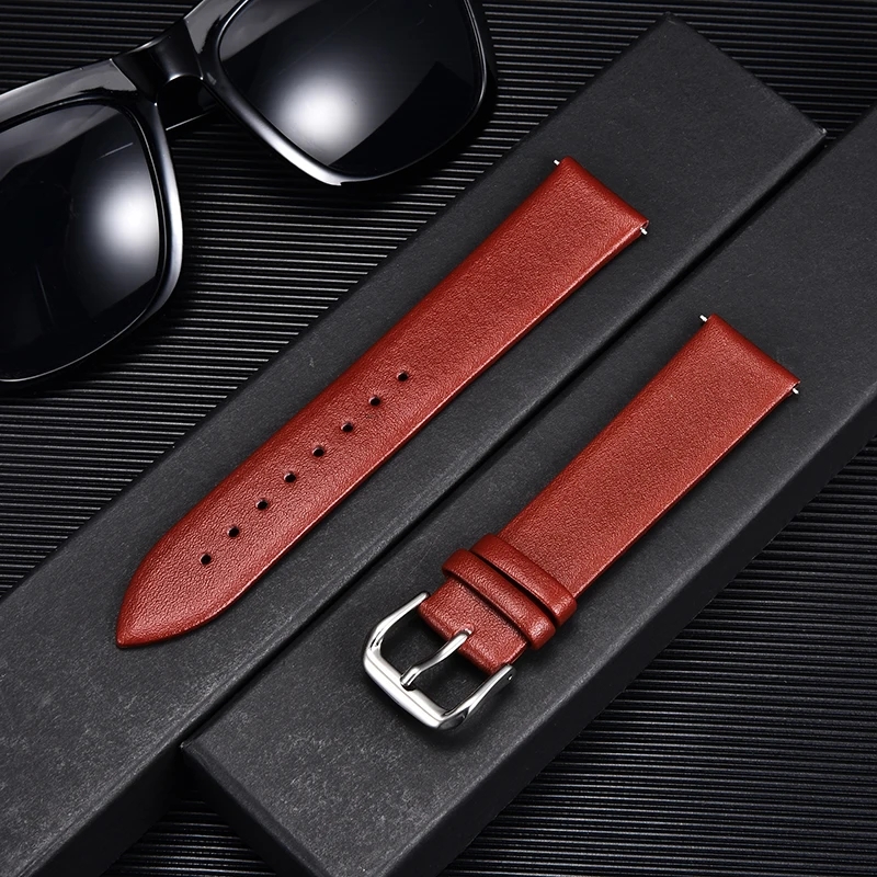 Ultra-thin Calfskin Leather Wa - Rubber Strap Diver ulasan dan harga