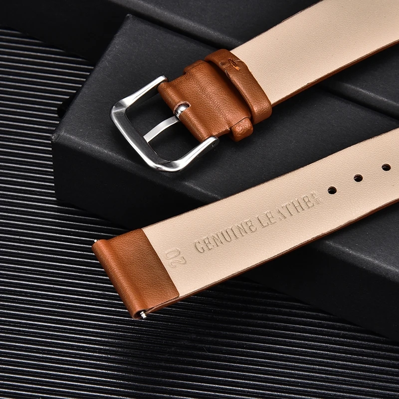 Ultra-thin Calfskin Leather Wa - Rubber Strap Diver ulasan dan harga
