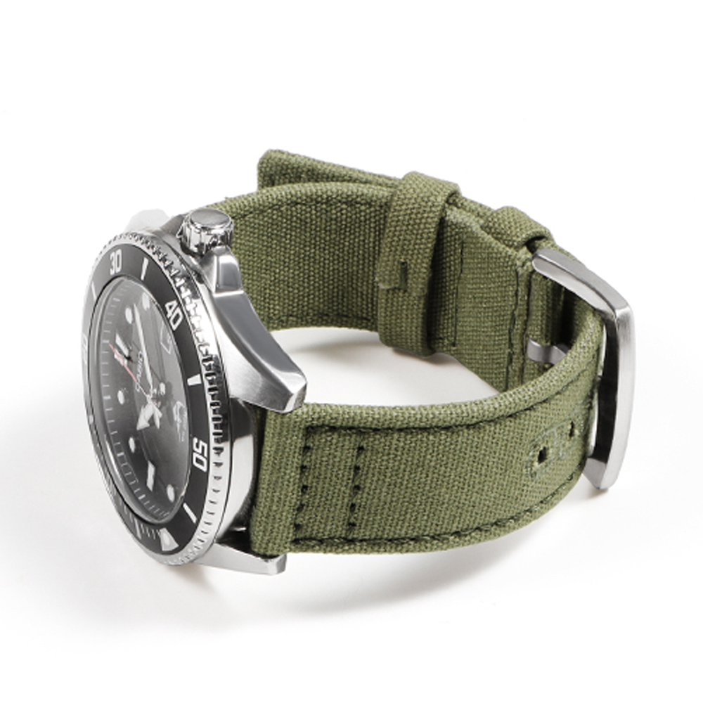 18mm 20mm Nylon Woven Canvas W - Perlon Strap Woven ulasan dan harga