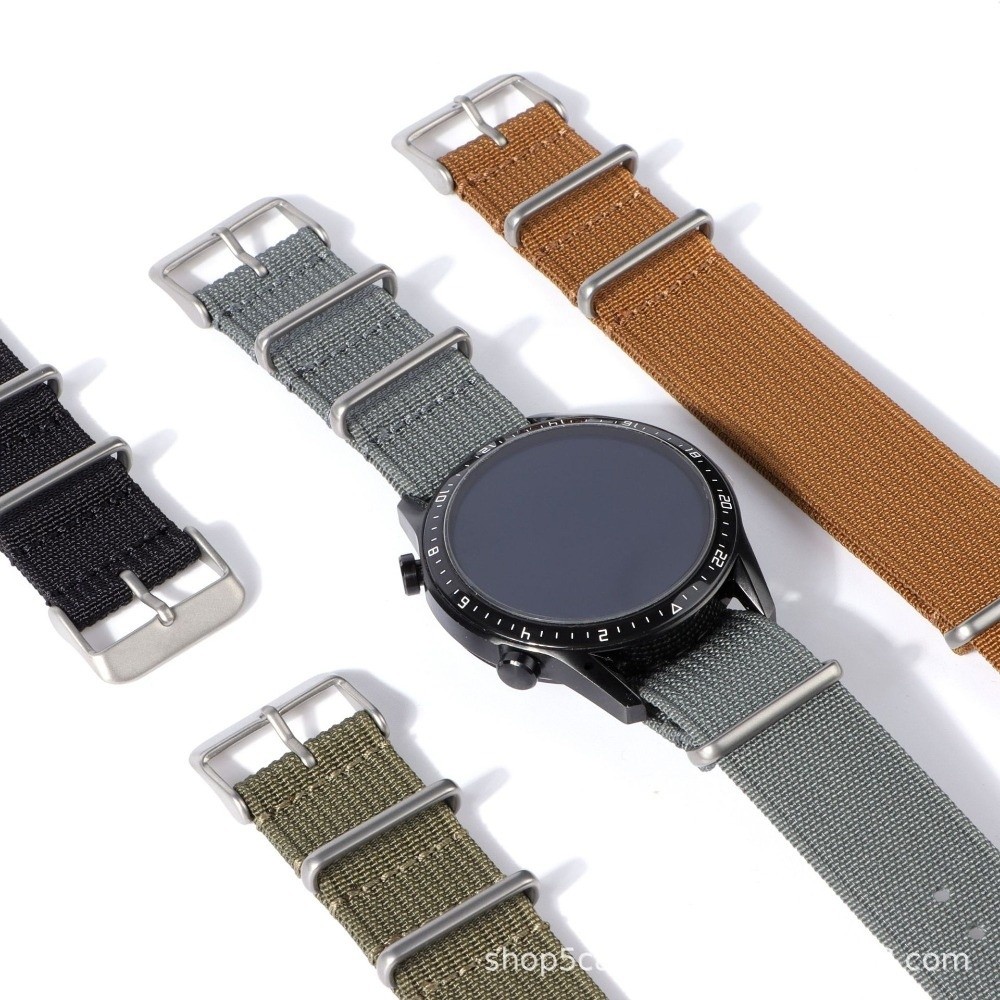 14/16/18/20/22mm NATO Watch Ba - Nato Strap Nylon ulasan dan harga
