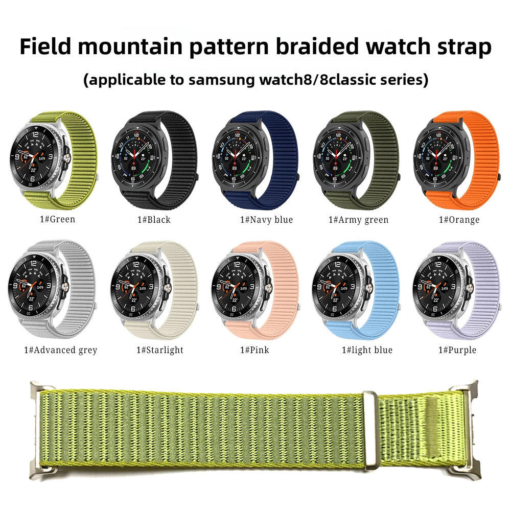 Wave Nylon Loop strap For Sams - Sport Loop Velcro ulasan dan harga