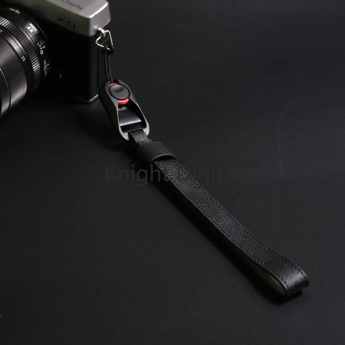 Genuine Leather Camera Wrist S - Leather Strap Quick Release ulasan dan harga