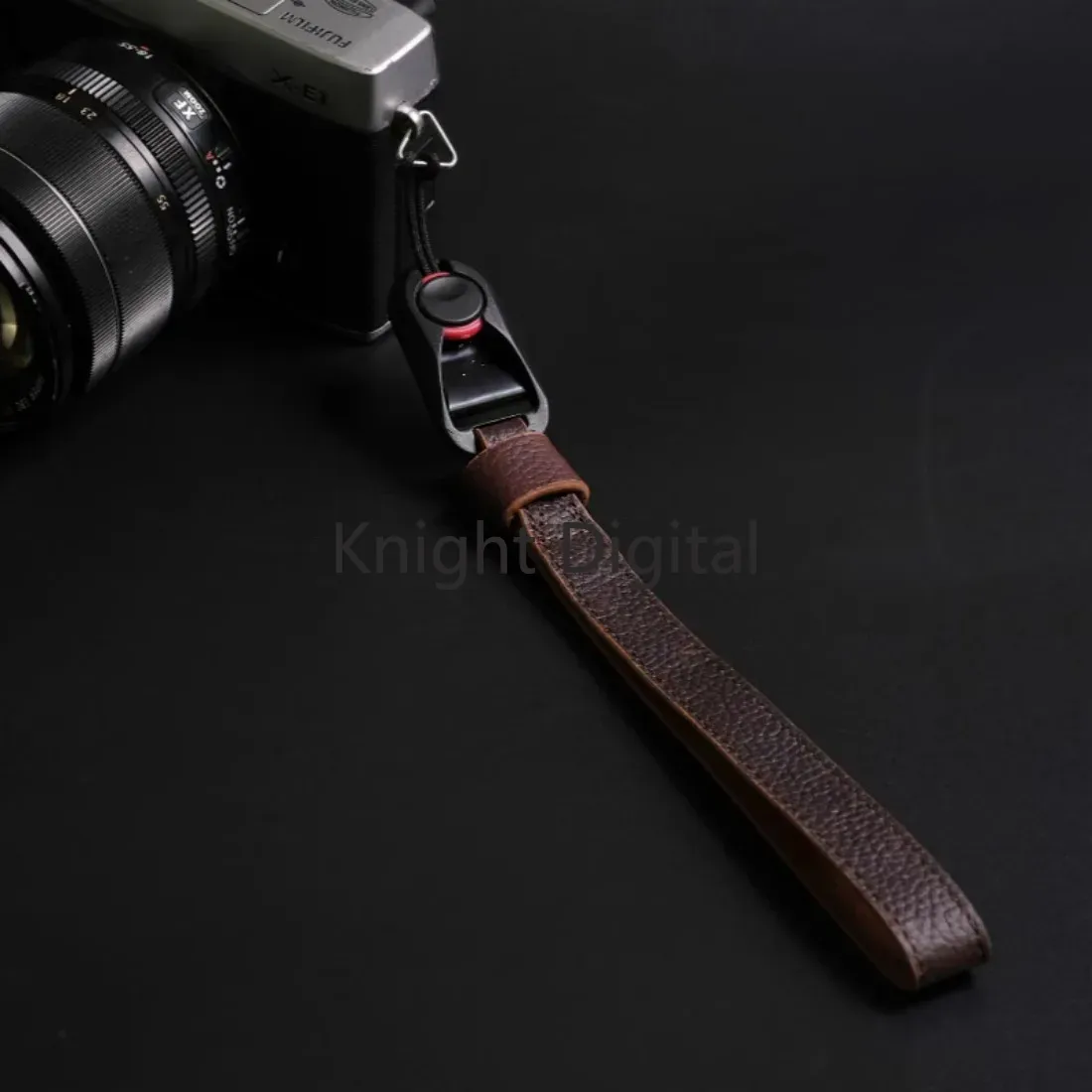 Genuine Leather Camera Wrist S - Leather Strap Quick Release ulasan dan harga
